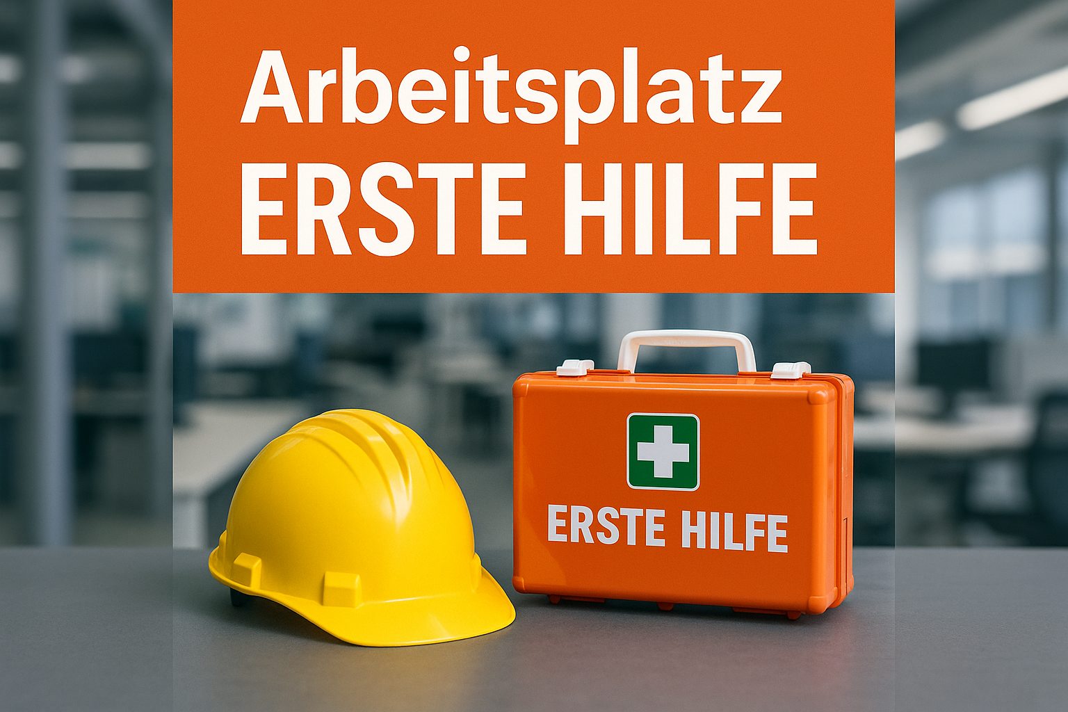 Arbeitsplatz Erste Hilfe Cover